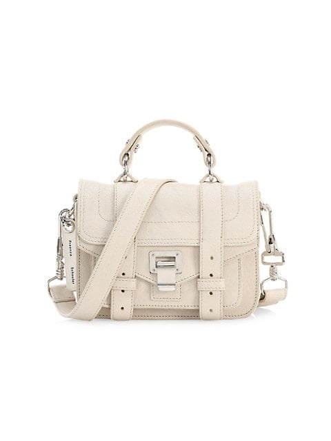 Proenza Schouler Micro PS1 Leather Satchel