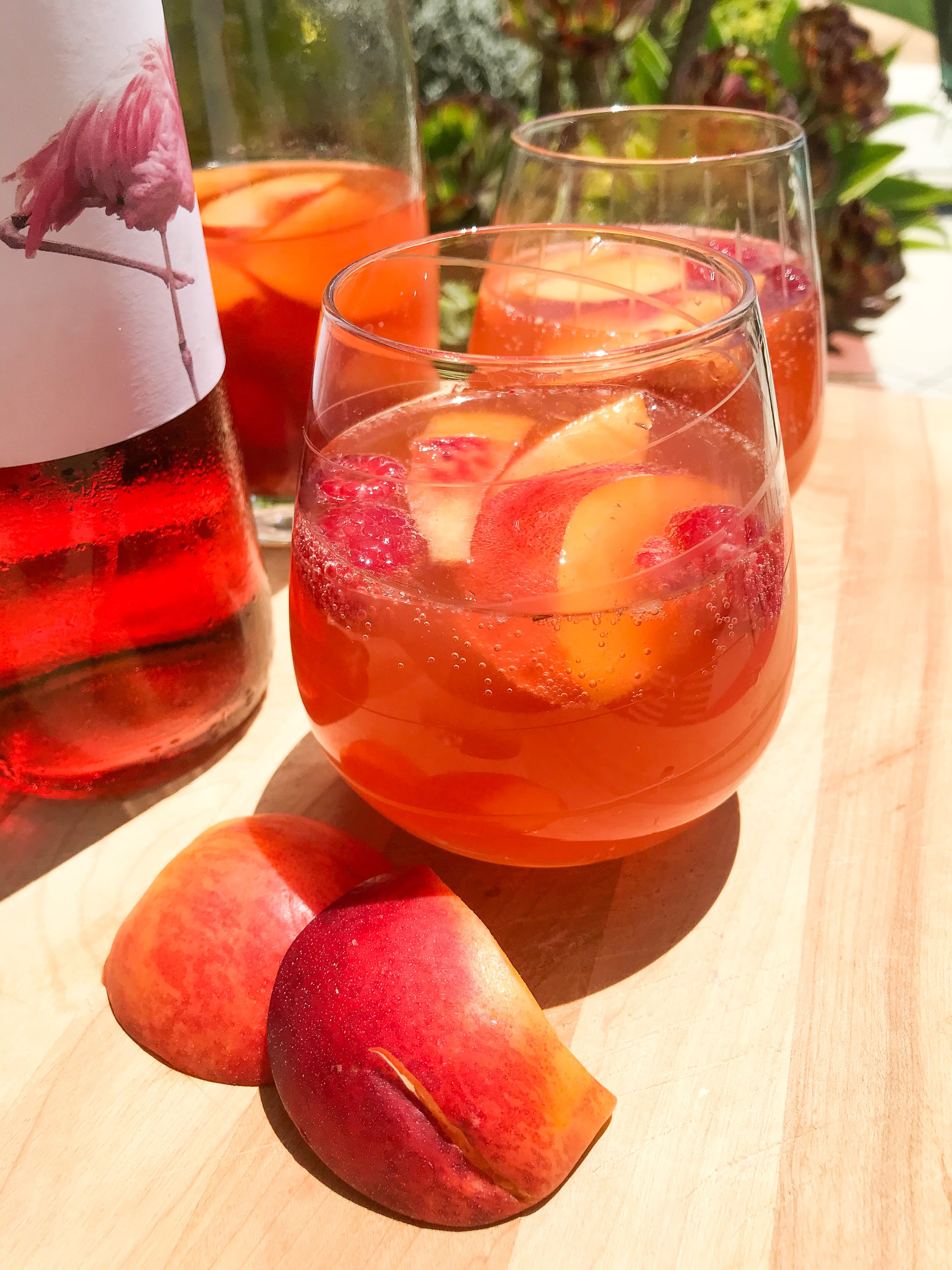 Peach Rosé Sangria Recipe | POPSUGAR Food