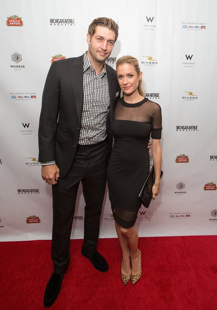 On Tuesday, Kristin Cavallari and Jay Cutler walked the red carpet at Michigan Avenue Magazine's Fall fashion issue celebration in Chicago.