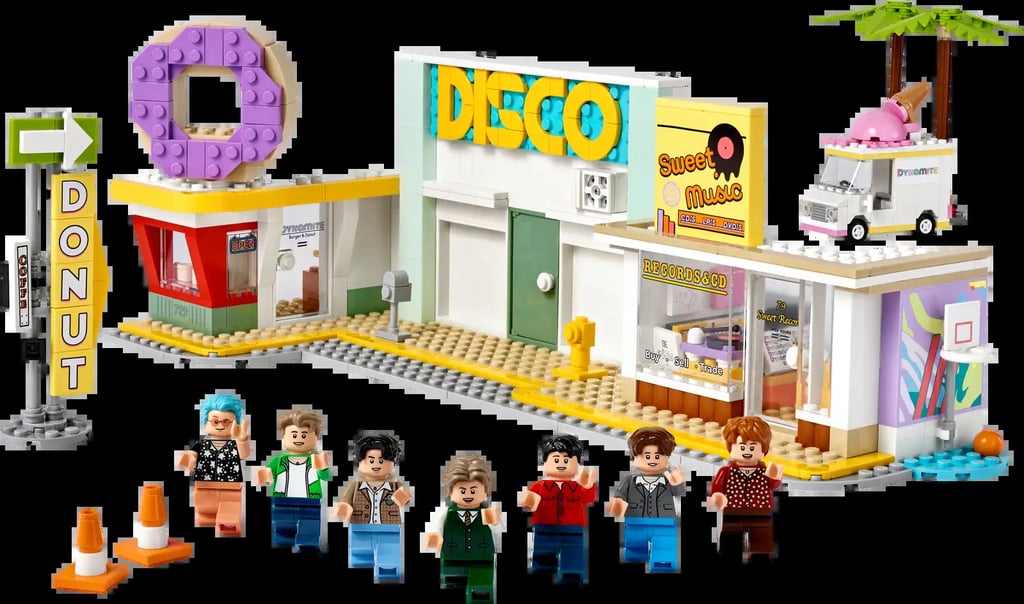 BTS Dynamite Lego Set