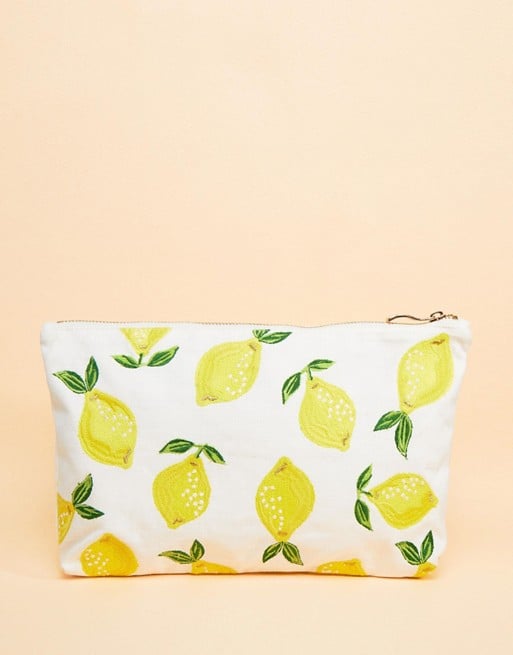 Elizabeth Scarlett Lemons Travel Pouch Bag