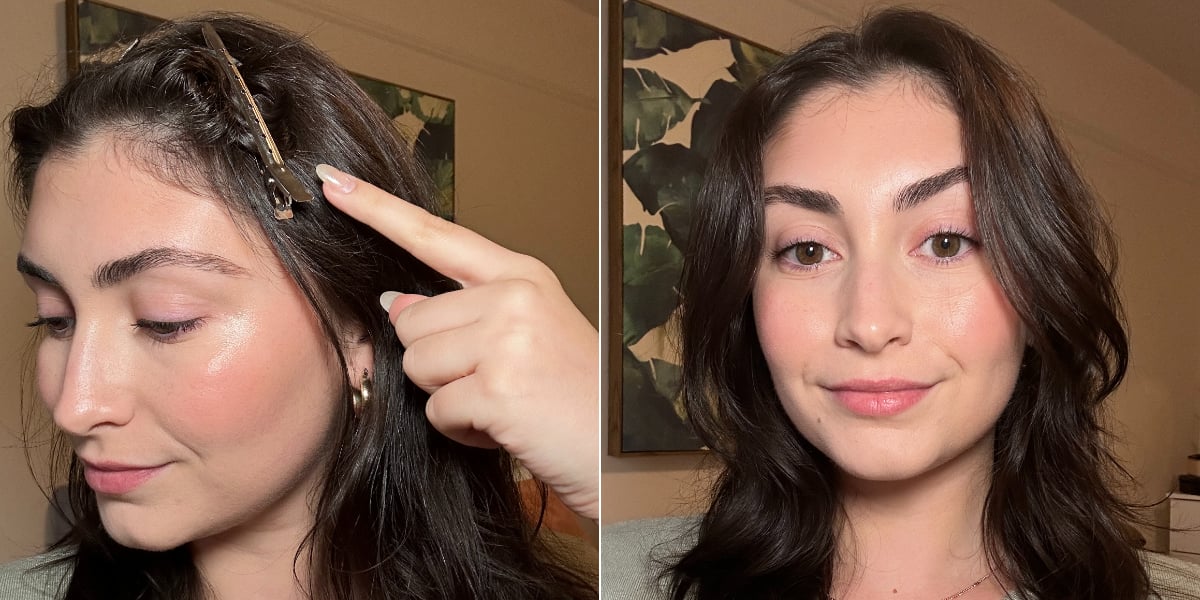 I Tried the Pin-Curl Bangs Hack From TikTok: See Photos - Vimarsana News
