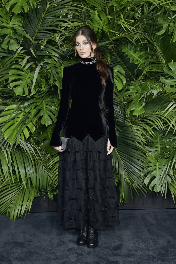 Camila Morrone at the 2020 Chanel and Charles Finch Pre-Oscar Awards Dinner