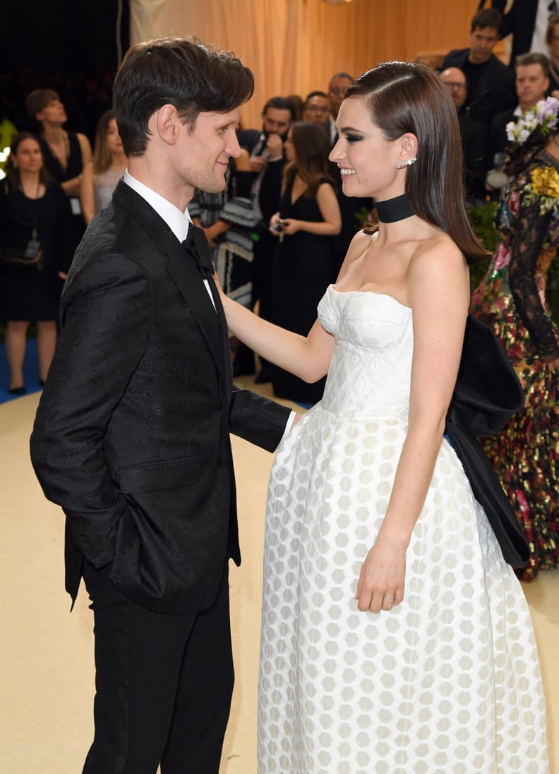 Matt Smith and Lily James at the Met Gala