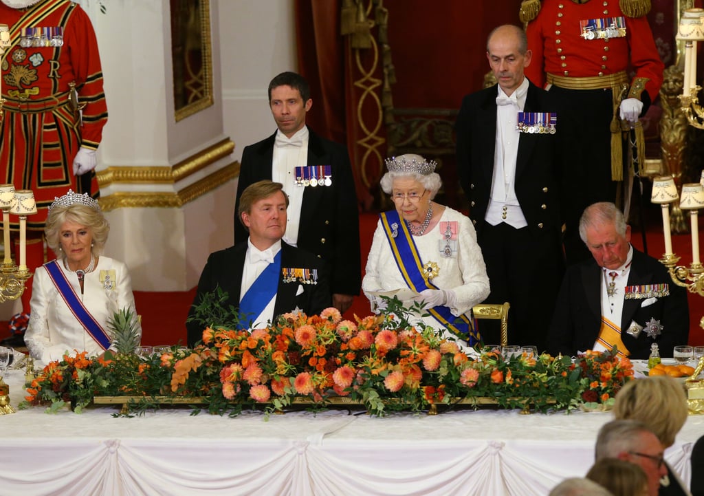 Prince William and Kate Middleton at State Banquet 2018