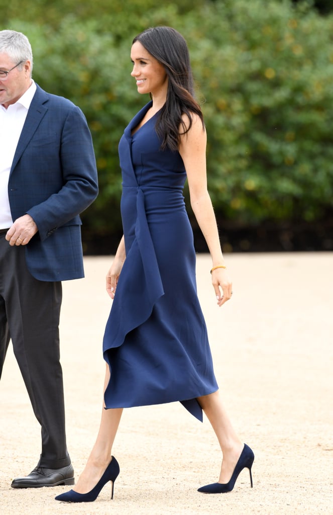 Meghan Markle Wears Dion Lee Dress October 2018