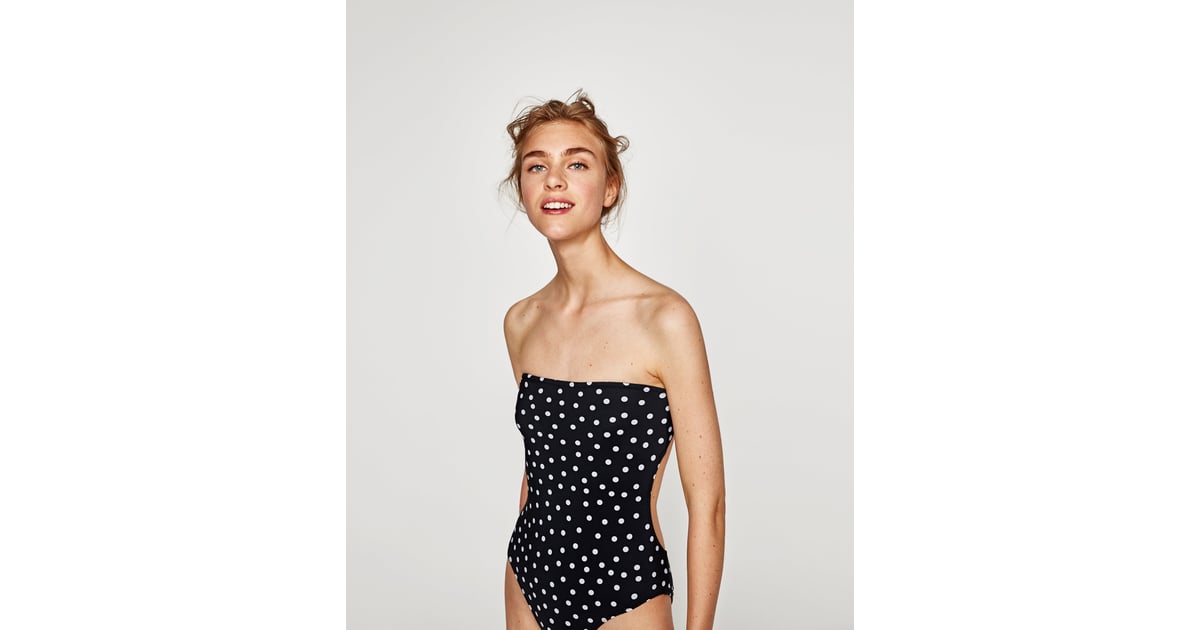 Zara Strapless Swimsuit Swimsuit Trends For 2018 POPSUGAR Fashion