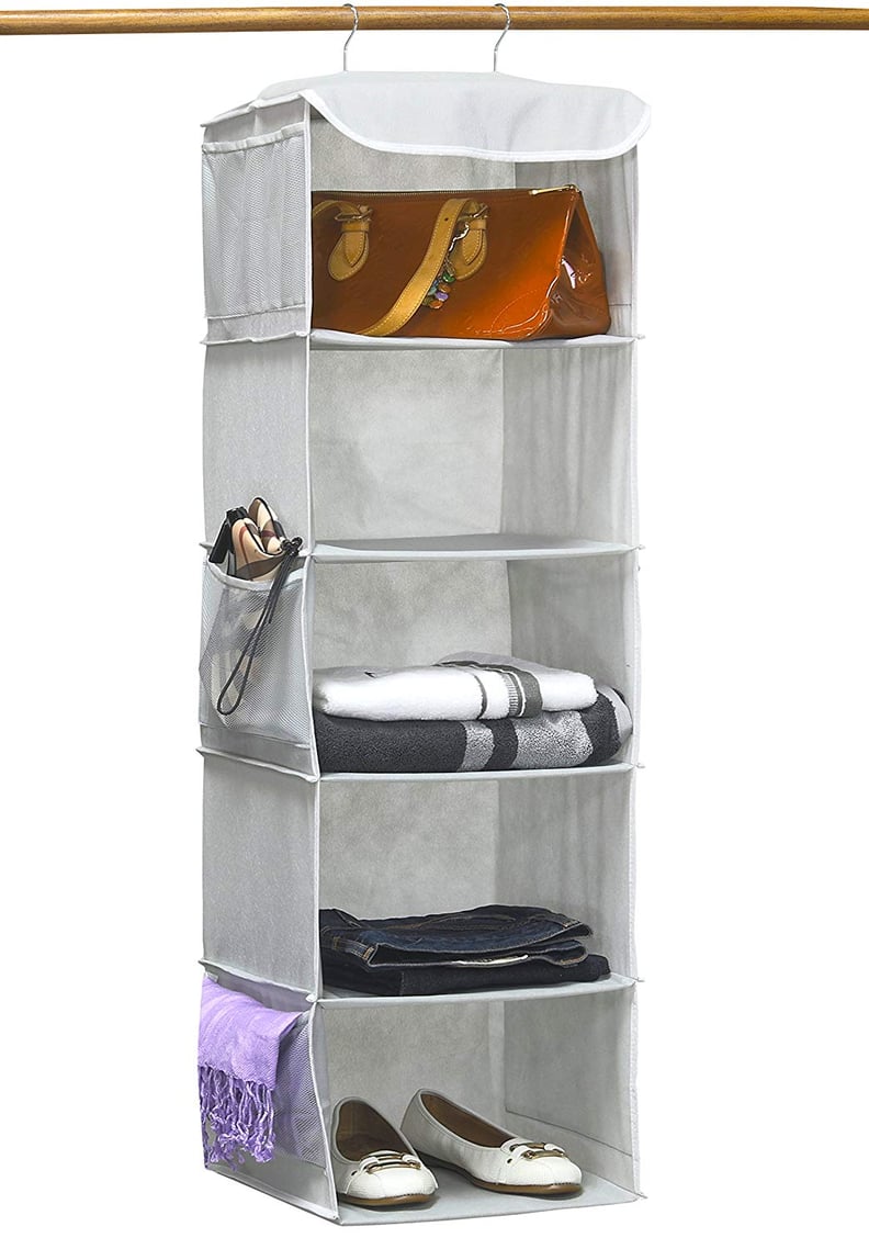 Simple Houseware 5 Shelves Hanging Closet Organizer