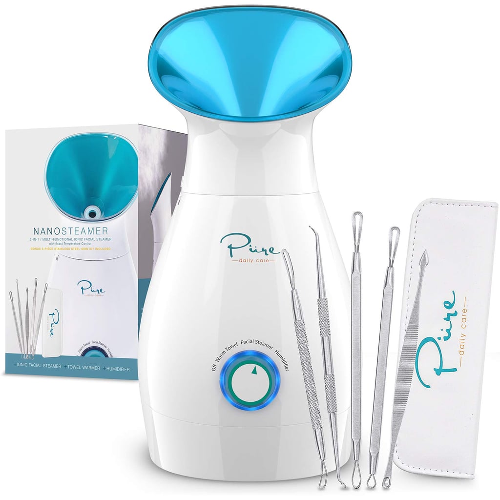 NanoSteamer Large 3-in-1 Nano Ionic Facial Steamer