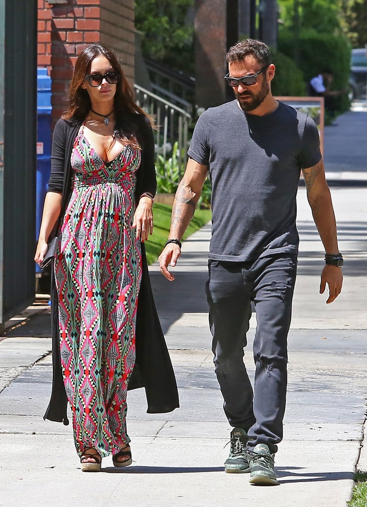 Megan Fox and Brian Austin Green in LA After Pregnancy News
