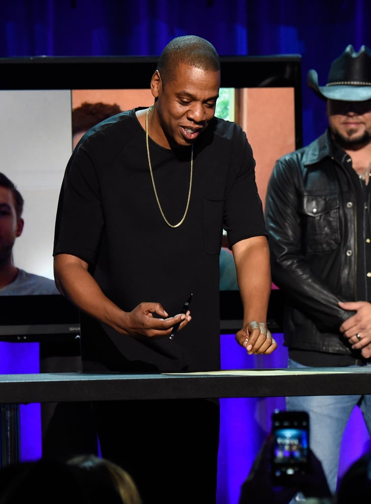 Celebrities at the Tidal Relaunch Event Pictures