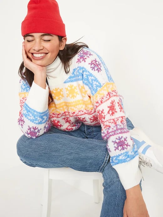 Old Navy Fair Isle Crew-Neck Sweater