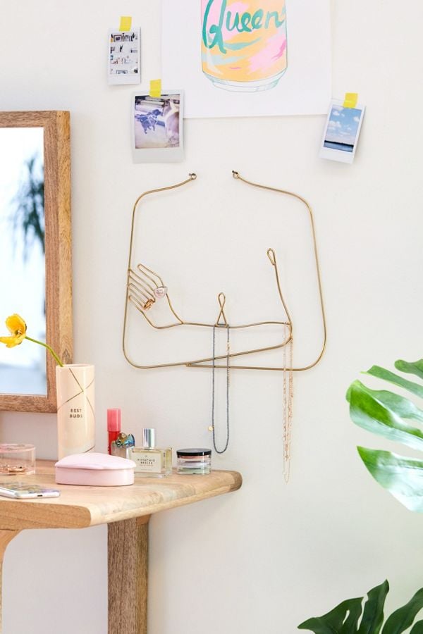 Femme Wall Hanging Jewelry Organizer 49 Genius Jewelry Holders