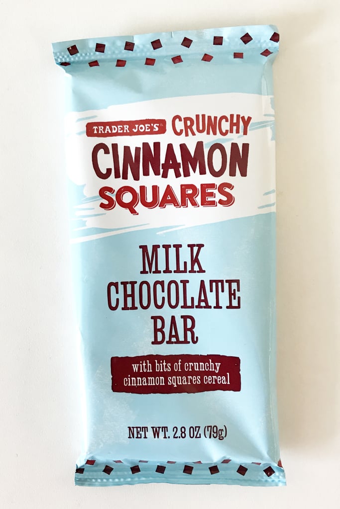 Crunchy Cinnamon Squares Milk Chocolate Bar ($2)
