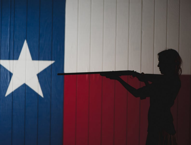 Texan Flag Backdrop
