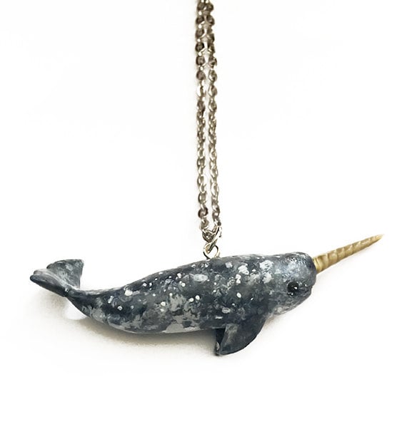 Narwhal Necklace ($23)