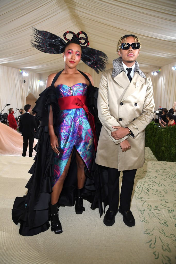 Naomi Osaka and Cordae at the Met Gala 2021