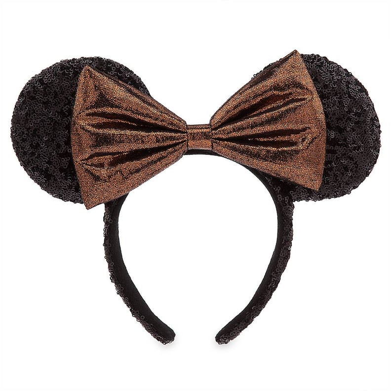 Belle Bronze Minnie Mouse Sequined Ear Headband