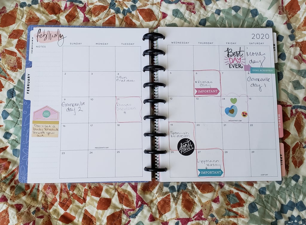 How Keeping a Planner Helps Me Stay Organized in College ...