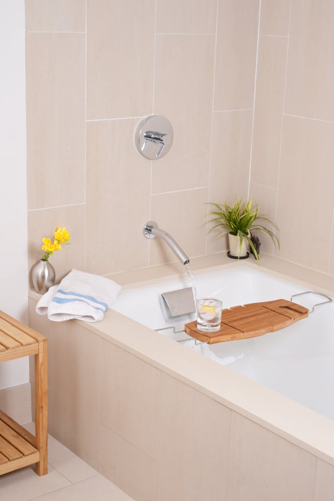 Shower in lukewarm water