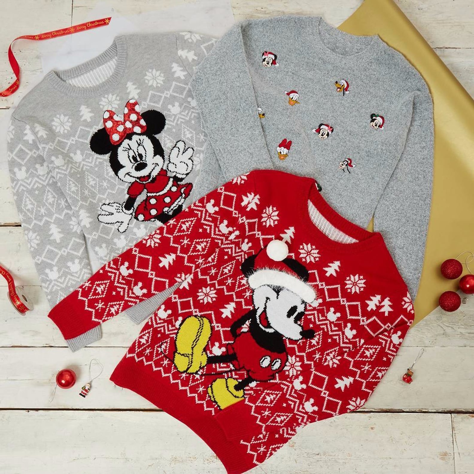 Primark Disney Christmas Sweaters POPSUGAR Family