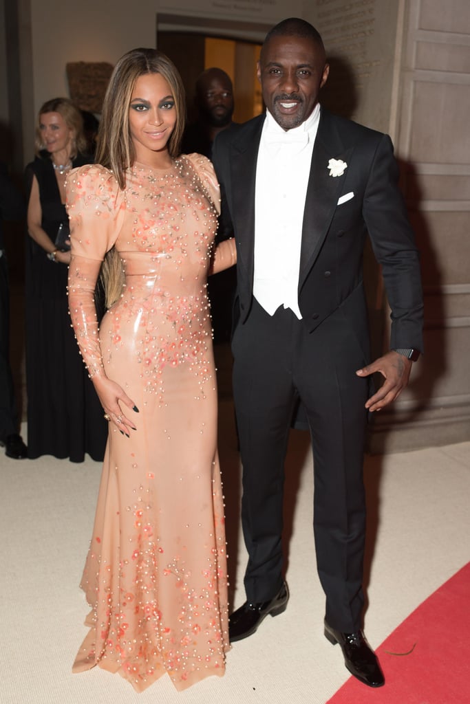 Pictured: Beyonce Knowles and Idris Elba