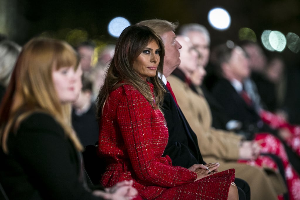Melania Trump Red Chanel Coat