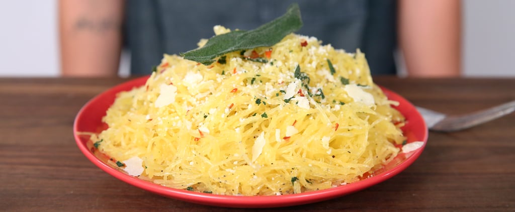 How to Microwave Spaghetti Squash