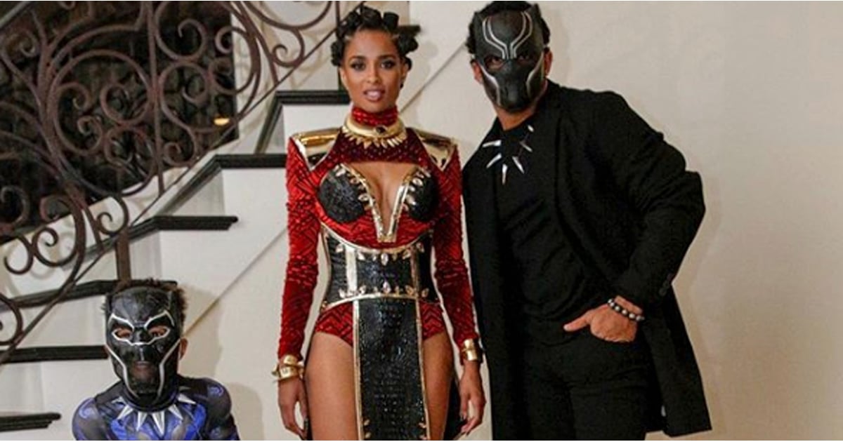 Ciara as Black Panther's Nakia Halloween Costume 2018