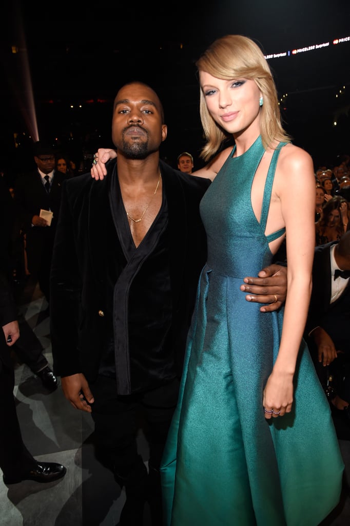 Taylor Swift With Kanye West at Grammys 2015 | Pictures