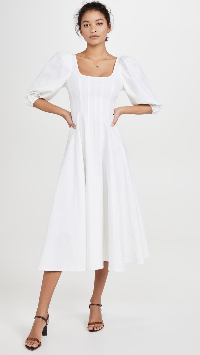 A Midi Dress: Staud Swells Dress