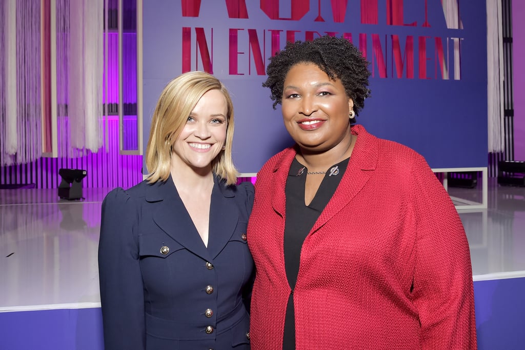 Reese Witherspoon and Stacey Abrams