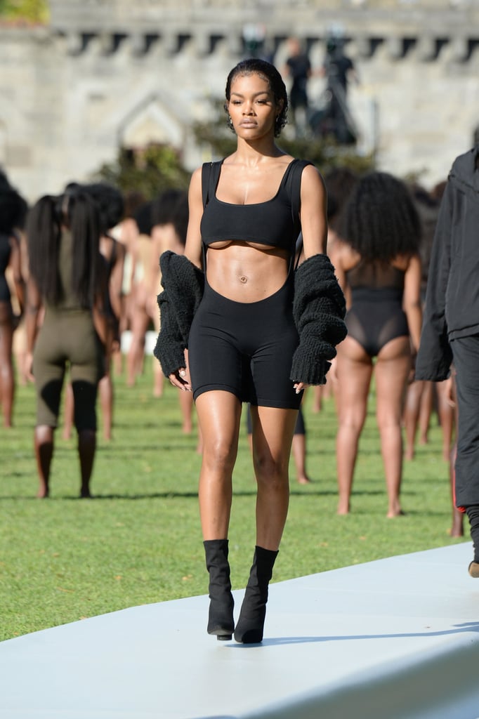 Kanye's Latest Yeezy Collection Included the Underboob Crop Top