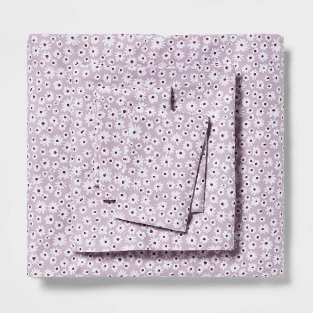 Room Essentials Printed Microfiber Sheet Set