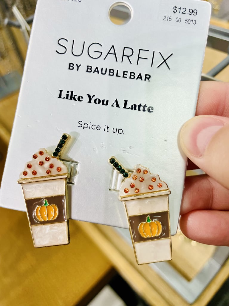 For the Coffee-Lovers: Sugarfix by BaubleBar Pumpkin Latte Drop Earrings