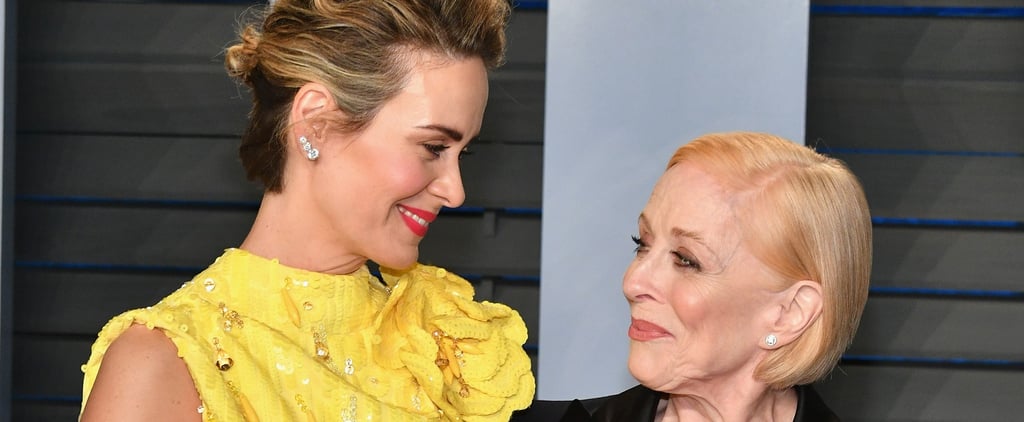 Holland Taylor and Sarah Paulson at Oscars Afterparty 2018