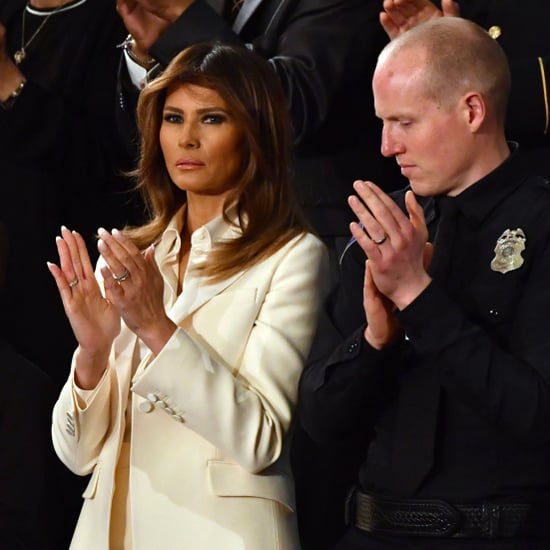 Melania Trump's White Dior Suit at State of the Union 2018
