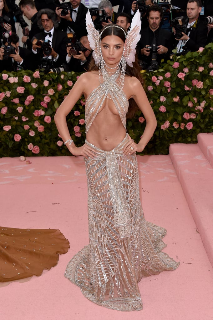 Emily Ratajkowski at the 2019 Met Gala