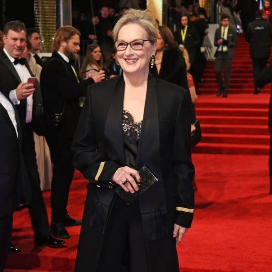 Women Wearing Black on the BAFTA Red Carpet