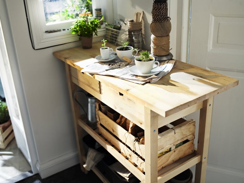 Birch Kitchen Cart