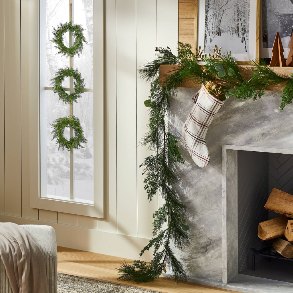 Stylish Wreaths: Threshold designed with Studio McGee Set of 3 Cypress Wreaths