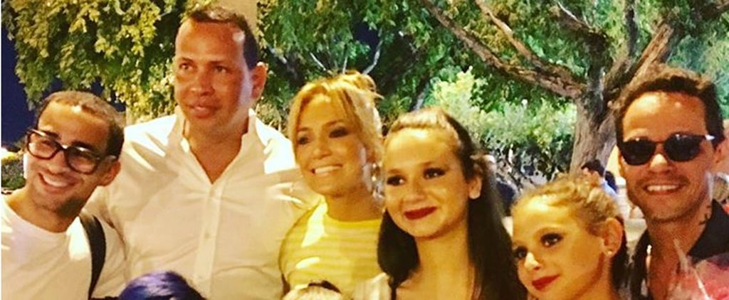 Jennifer Lopez and Alex Rodriguez Family Pictures