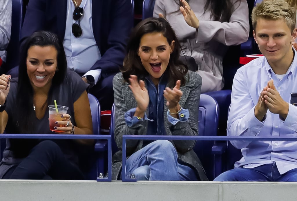 Katie Holmes at the US Open 2017