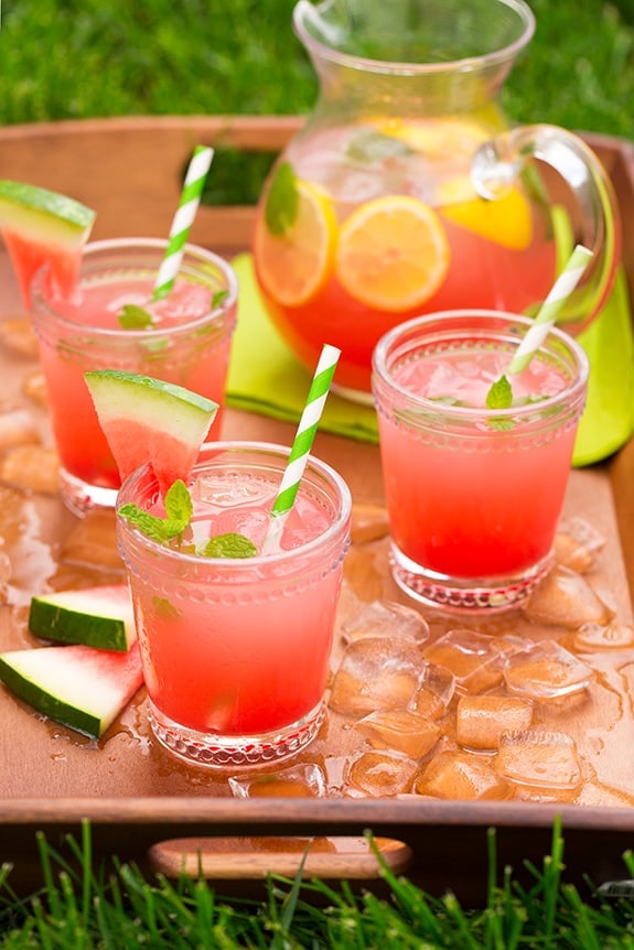 Mocktail Recipe: Watermelon Lemonade