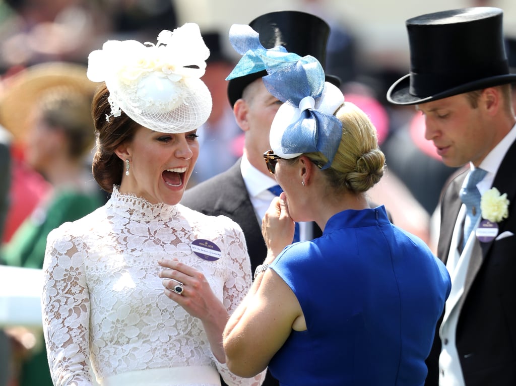 The Duchess of Cambridge and Zara Tindall