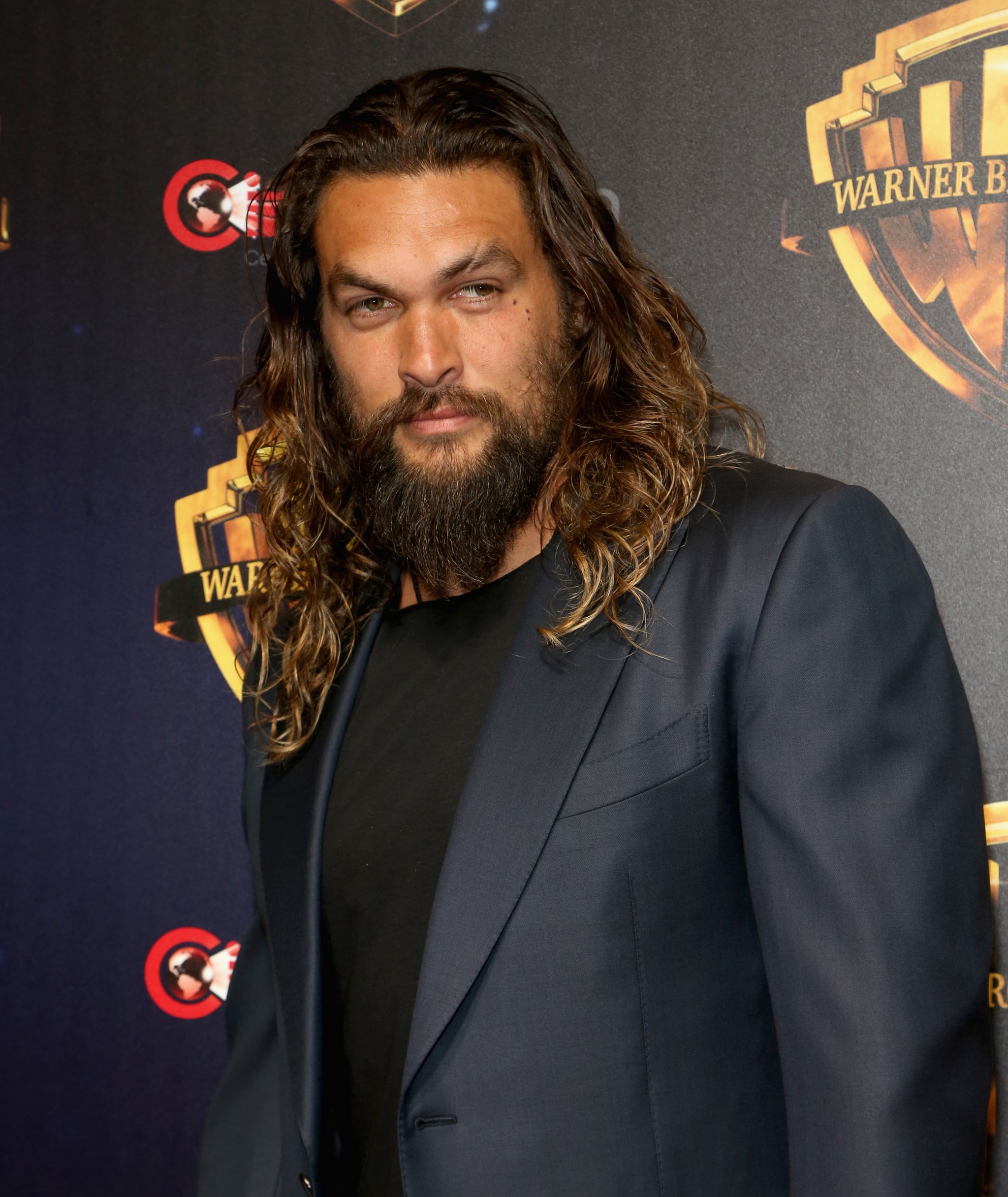 LAS VEGAS, NV - APRIL 24:  Actor Jason Momoa attends CinemaCon 2018 Warner Bros. Pictures Invites You to The Big Picture, an Exclusive Presentation of our Upcoming Slate at The Colosseum at Caesars Palace during CinemaCon, the official convention of the National Association of Theatre Owners on April 24, 2018 in Las Vegas, Nevada.  (Photo by Gabe Ginsberg/Getty Images)