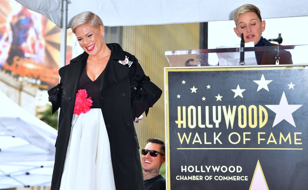 Pink at Hollywood Walk of Fame Ceremony 2019