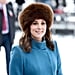 Kate Middleton Brown Furry Hat