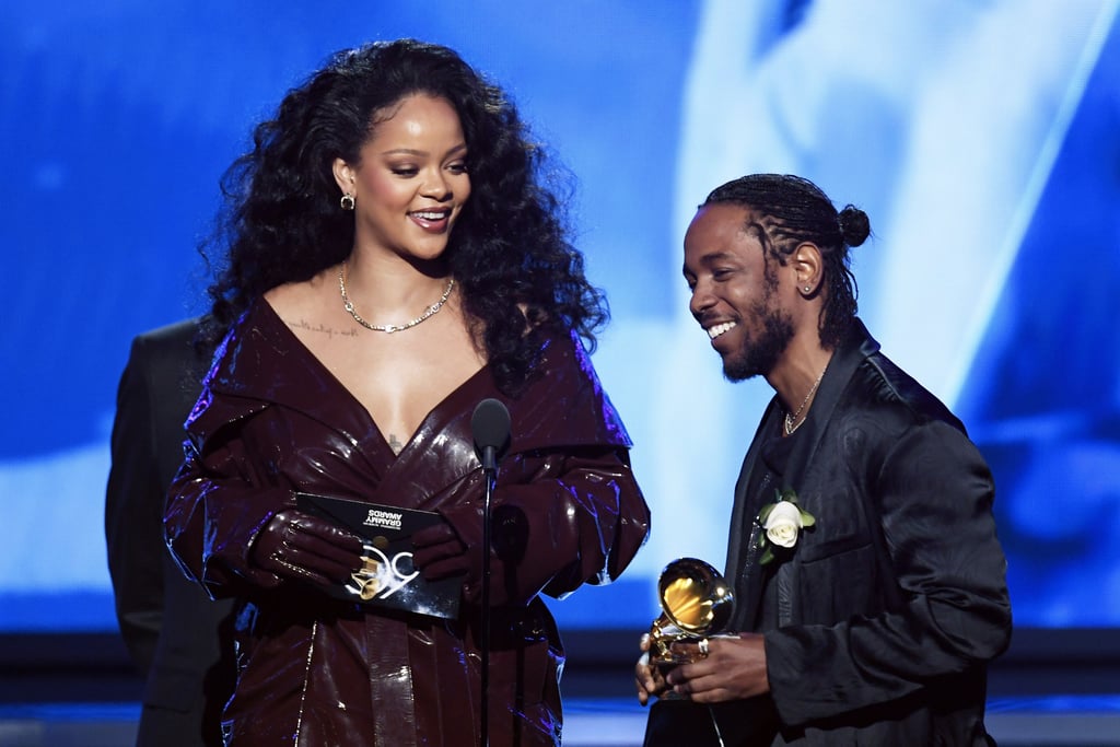 Rihanna in Fenty at the 2018 Grammy Awards
