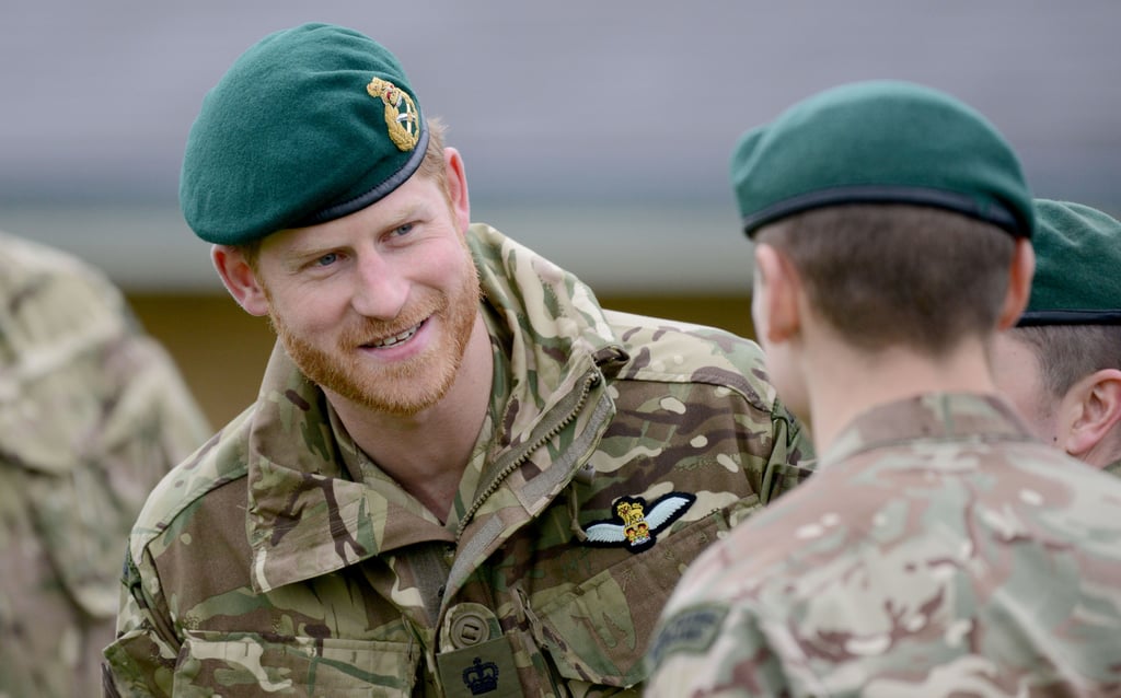 Prince Harry in Uniform at Green Beret Presentation 2019